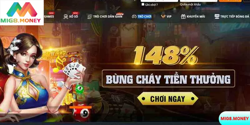 Tham gia sự kiện 148% bùng cháy tiền thưởng siêu hot